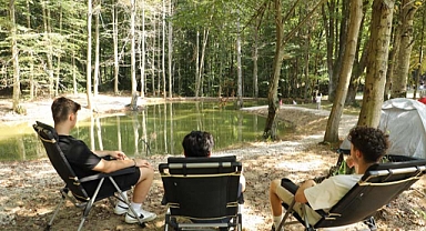 Güzlek Mesire Alanı yine doldu taştı 
