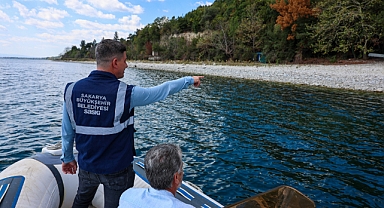Sapanca Gölü havzasında kaçak su kullanımına karşı sıkı denetim  Denetimler göl hattında devam edecek