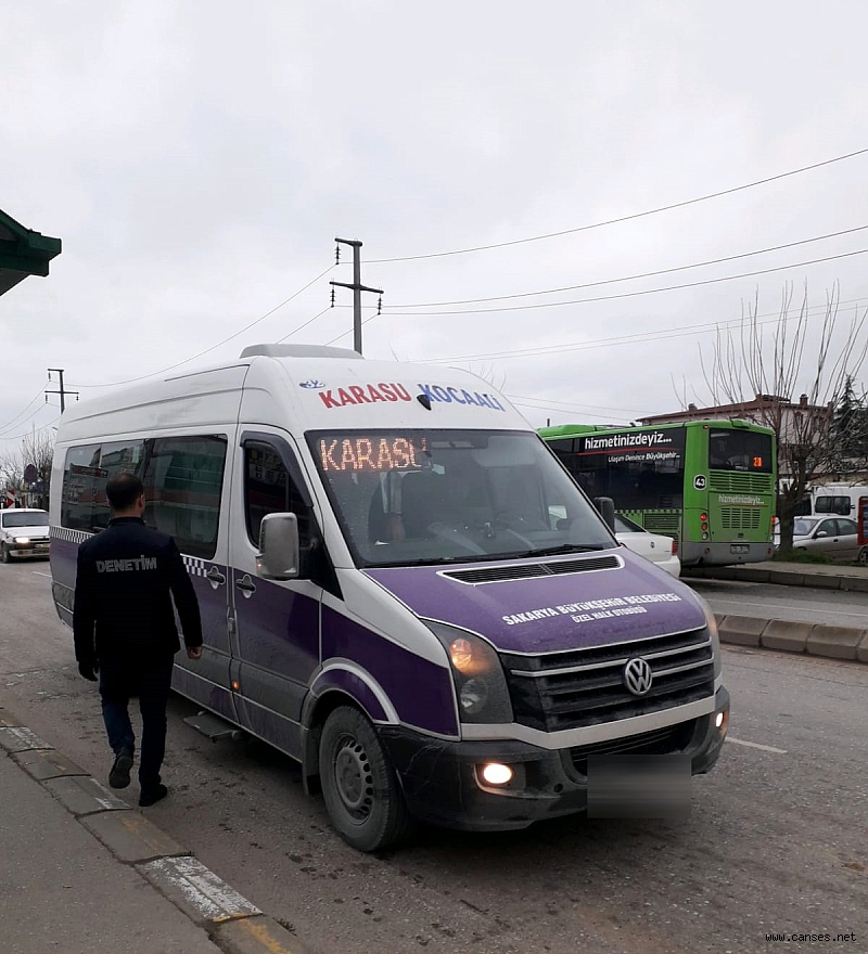 Toplu taşıma araçlarına corona GÜNCEL Sakarya