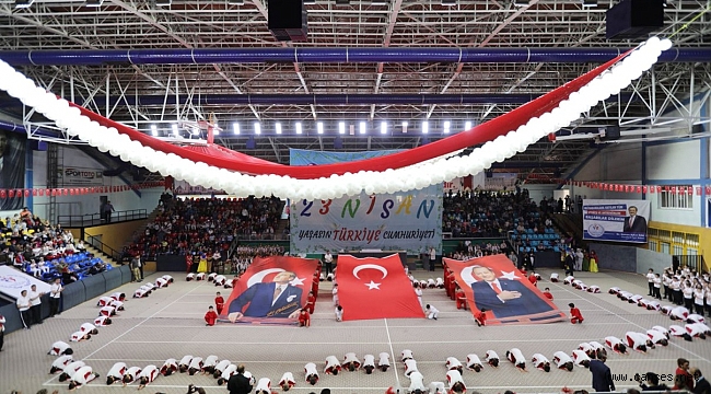 23 Nisan Çocuk Bayramı İlimizde Coşkuyla Kutlandı