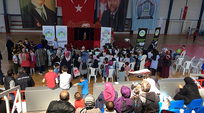 AKYAZI BELEDİYESİ ÇOCUK KULÜBÜNDEN ÇOK ÖZEL ETKİNLİK