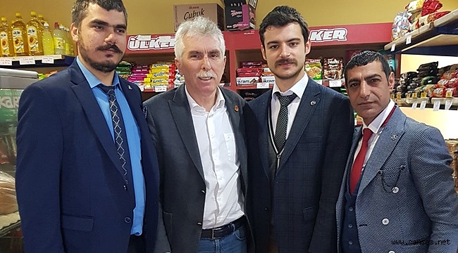 BBP ADAPAZARINDAN MUHTARLAR DERNEĞİNE ZİYARET