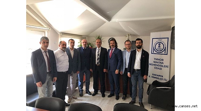 Özcan Keskin ve ekibinden Salim Aydın ve ekibine ziyaret