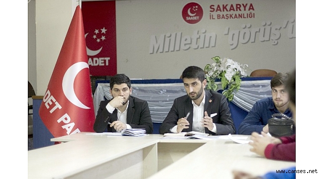 SAADET'TE SEÇİM KARARGAH BAŞKANI ALİ AHMET ÇELİK OLDU