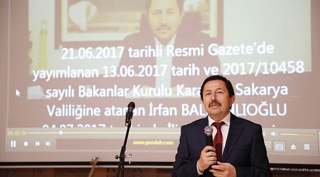 Vali Balkanlıoğlu SAYBİR'in Şiir Etkinliğine Katıldı