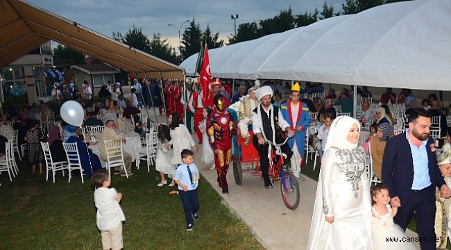 Yılmaz ailesinin mutlu günü