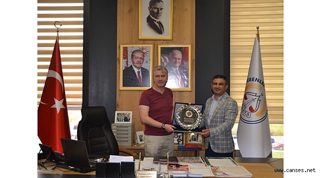 Erenler Kızılay temsilciğinden Erenler Belediyesi’ne Teşekkür Ziyareti