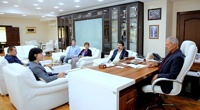 CHP ilçeden Başkan Dişli’ye ziyaret