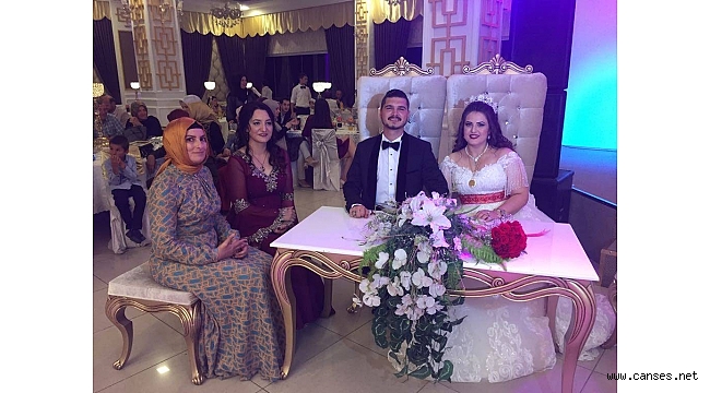 SEVAL İLE MURAT MUHTEŞEM DÜĞÜNLE YUVASINI KURDU