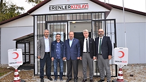 Ahmet İşgüzar Kızılay Erenler Şubesini ziyaret etti