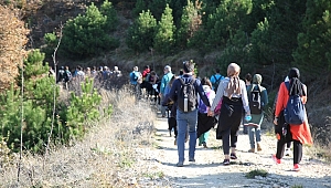 Doğanın güzellikleri arasında yürüdüler