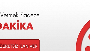 ücretsiz ilan verebilirsiniz