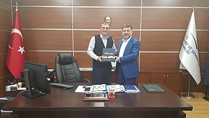 Mehmet Mesut GÖKDEMİR Nedim ARSAL Beye hayırlı olsun ziyaretinde bulundu. 