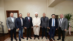 SATSO’DAN İL MÜFTÜSÜ’NE ZİYARET