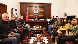 Vali Ahmet Hamdi Nayir’e Ziyaretler Sürüyor