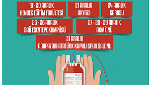 AGD VE KIZILAY İŞBİRLİĞİYLE KAN BAĞIŞI KAMPANYASI