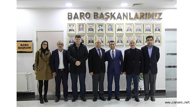 AK PARTİ ADAPAZARI İLÇE TEŞKİLATINDAN BARO BAŞKANI AV. ABDURRAHİM BURAK’A TEBRİK ZİYARETİ