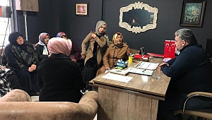 AK PARTİ KADIN KOLLARINDAN SELÇUKLU OCAKLARI GENEL BAŞKANINA ZİYARET