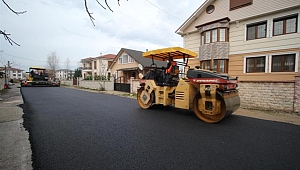ALT YAPISI BİTEN BÖLGELERDE ASFALT ÇALIŞMALARI BAŞLADI