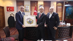 Baş Müşavir Şallı'dan Başkan Yılmazer'e Ziyaret