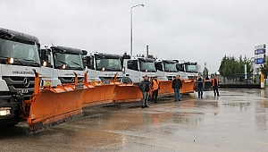 Büyükşehir karla mücadeleye hazır