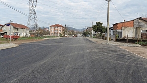 Ekrem Günay Caddesi asfaltlandı