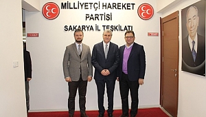 Ekrem Yüce MHP'yi ziyaret etti