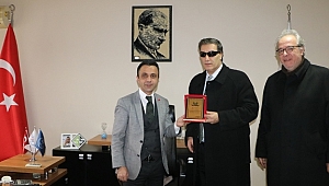 Engelsiz Spor İçin, Çelikel’e Teşekkür Plaketi Verdiler 