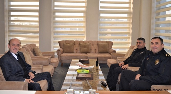 Erenler İlçe Emniyet Müdürü Alan’dan Başkan Öztürk’e İade-i Ziyaret