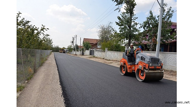 Hendek Belediyesi 33 Bin Ton Asfalt Serdi