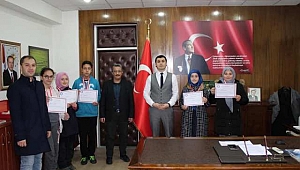 Kaymakam Dağılı’dan Ödül