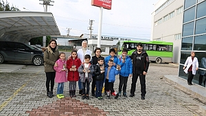 Macera Park öğrencileri üretim tesislerinde