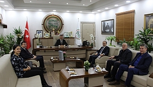 OKTAY YILDIRIM’DAN BARO BAŞKANI AV. ABDURRAHİM BURAK’A TEBRİK ZİYARETİ 