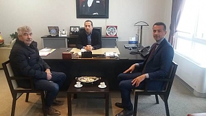 Ömer Bektaş ticaretin kalbine ziyaret