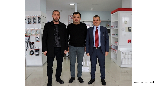 Özüm'den, Yerel Kültür Derneği Başkanı Kırık'a ziyaret
