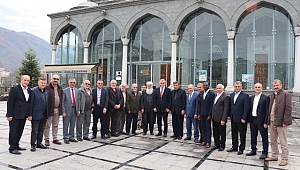 Rize’ye giden Sakarya heyetine sürpriz oldu