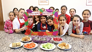 Sapanca SGM’nin minik aşçıları tezgâh başında