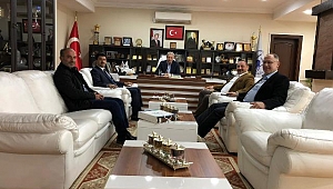 SUBU Rektöründen Başkan Dişli’ye ziyaret