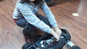 Toki İlkokulunda Robotik Kodlama Etkinliği
