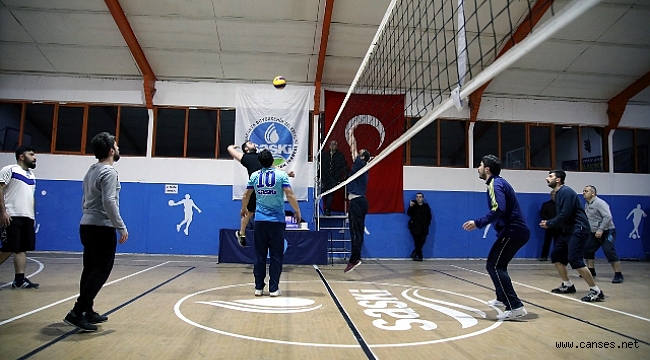 Voleybol Turnuvası’nda şampiyon Çevre Koruma