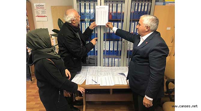 15 Temmuz Camili Mahallesi’nde listeler askıya çıktı