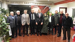 AK Parti İl Başkanı Yunus Tever’e Hayırlı Olsun Ziyareti