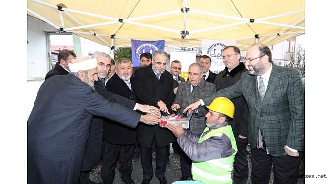 ARİFİYE MÜFTÜLÜĞÜ KÜLLİYESİ TEMEL ATMA TÖRENİ GERÇEKLEŞTİRİLDİ