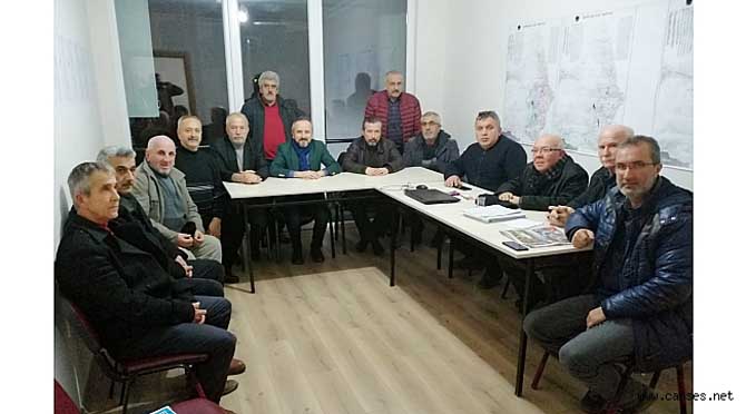 BAHÇELİEVLER SAKİNLERİ ZAFER KAZAN'I ZİYARET ETTİ