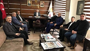 Başkan Püsküllü’den Ak Parti İl Başkanı’na hayırlı olsun ziyareti