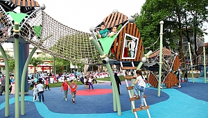 Büyükşehir’den çocuklar için 530 park 