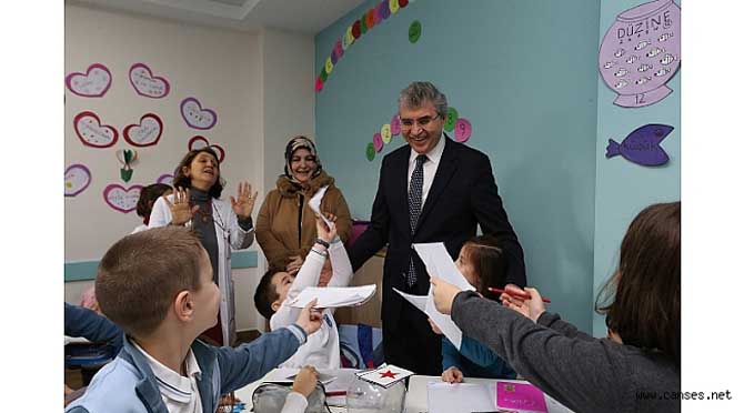“Çocuklarımızın gelişimi için projeler hayata geçireceğiz”