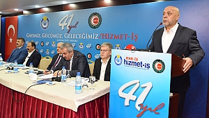 GÖKDEMİR HİZMET-İŞ Sendikası’nın 41. Yıldönümünü Programına Katıldı