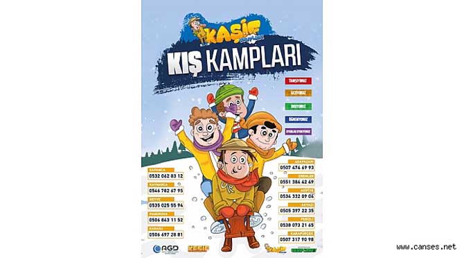 KAŞİF KIŞ KAMPLARI BAŞLIYOR