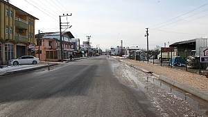 Kaymakamlık ile çevre yolu arası yenileniyor